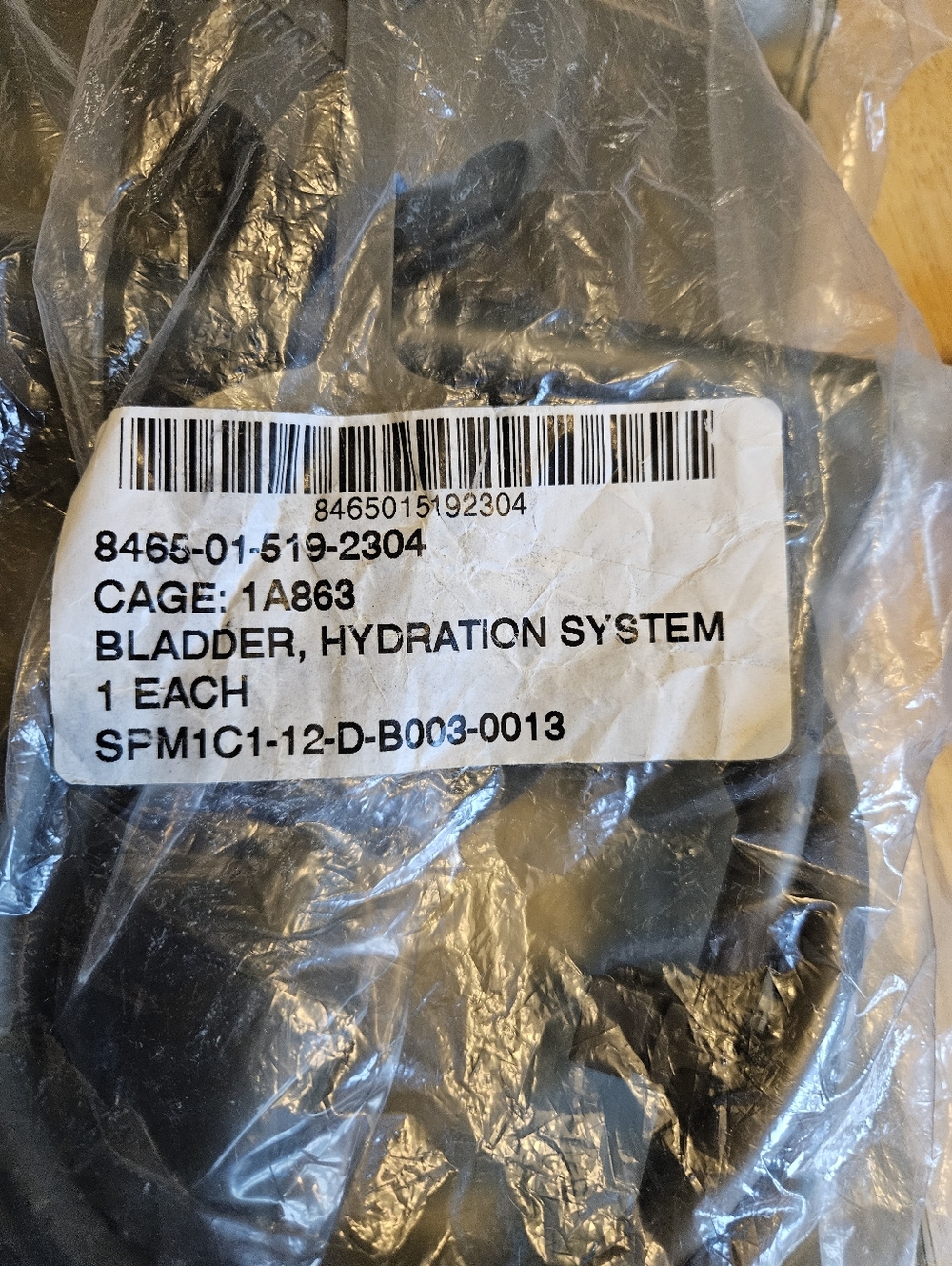 US Military Hydration Bladder System 3L Camelbak Style MOLLE Pack Insert New Sea - Picture 4 of 5